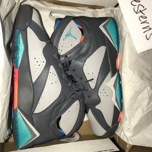 Air Jordan 7 Retro BG Barcelona size 6.5y